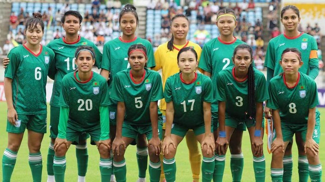 bangladesh women football team 2025