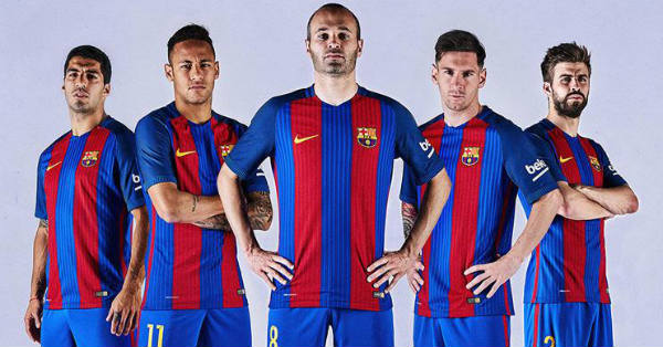 barca will wear 24 years old kit