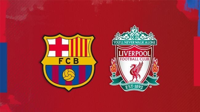 barcelona and liverpool logo