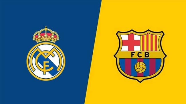 barcelona and real madrid logo