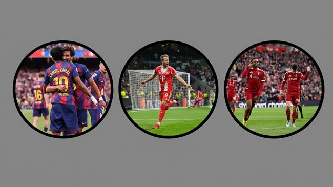 বায়ার্নের নতুন ইতিহাস গড়ার রাতে দাপুটে জয় পেয়েছে বার্সা ও লিভারপুল