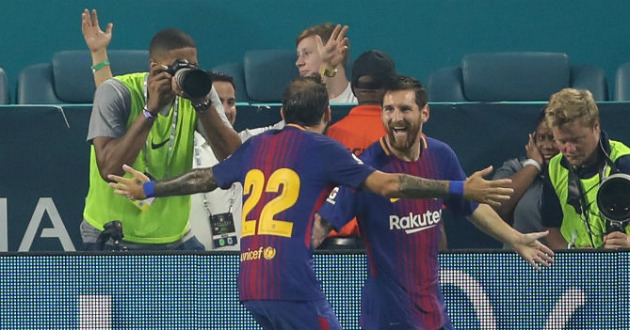 barcelona beat real madrid on el clasico