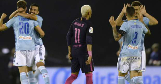 barcelona lost to celta vigo