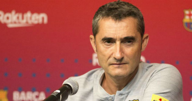 barcelona manager ernesto valverde