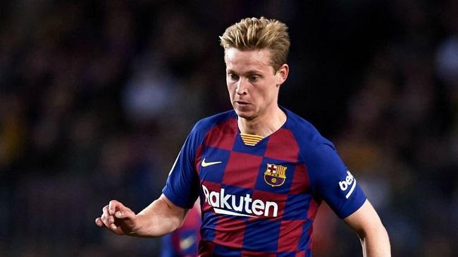 barcelona midfielder frenkie de jong