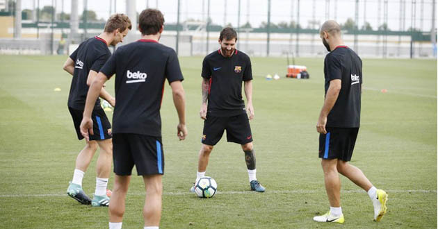 barcelona practice