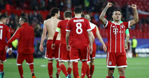 bayern celebrate their victory