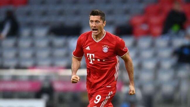 bayern munich striker robert lewandowski