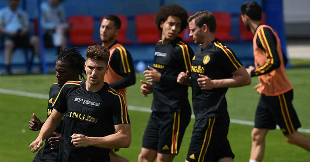 belgium prepare for tunisia