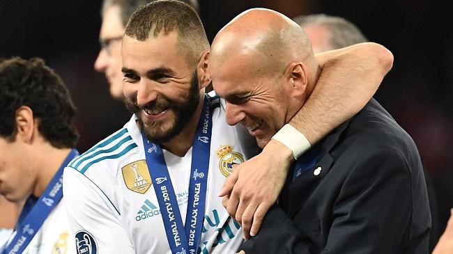 benzema and zidane