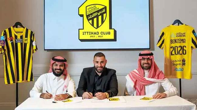 benzema signed with al ittihad