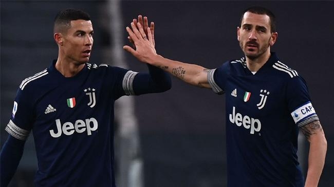 bonucci and ronaldo