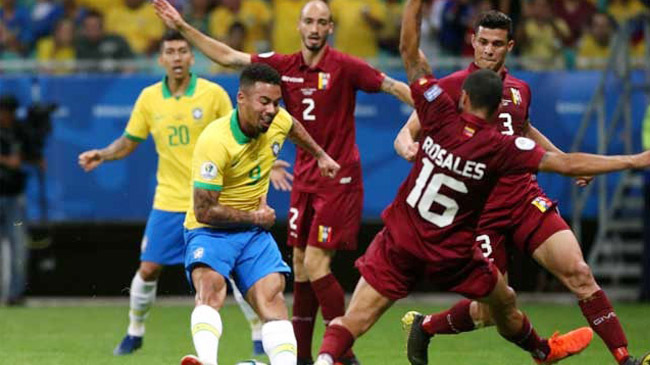 brazil against venezuela