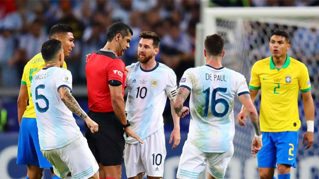 brazil argentina match complained