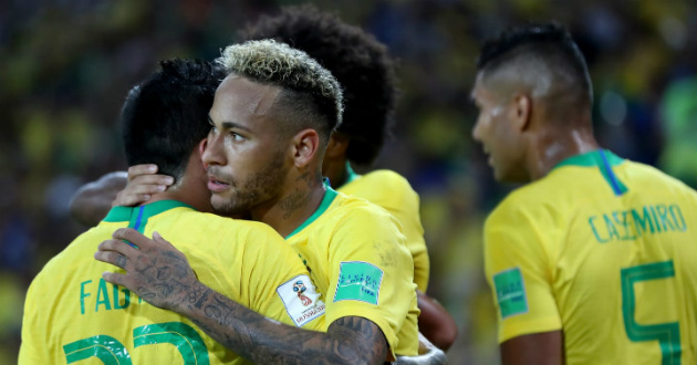 brazil on second round of world cup