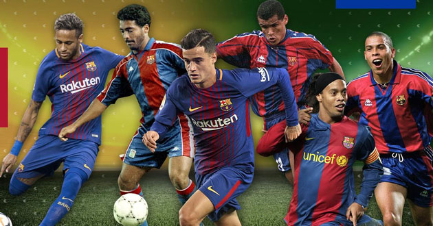 brazil players played with barcelona