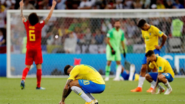 brazil team sad