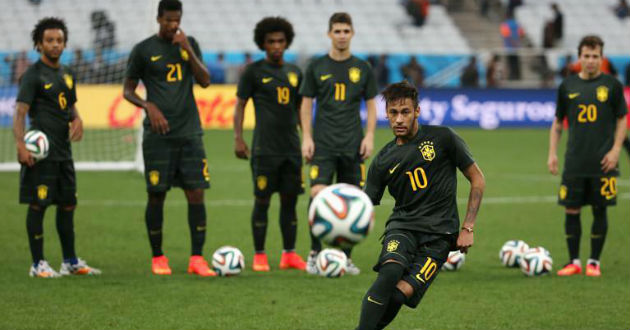 brazil training session