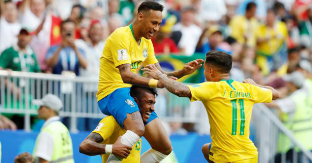 brazil vs mexico world cup neymar goal