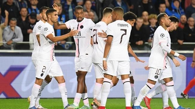 brugge vs psg