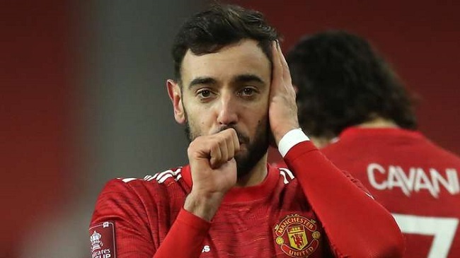 bruno fernandes manchester united 2020 21