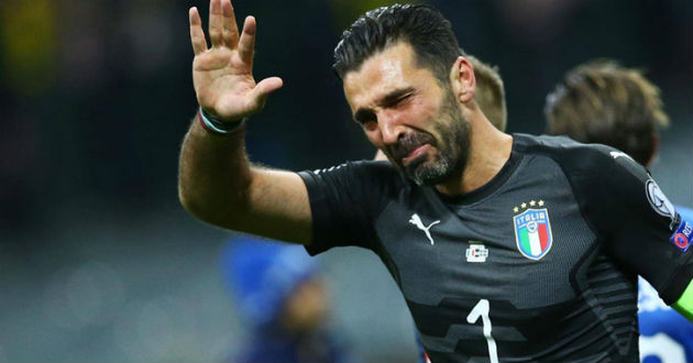 buffon goodbye football