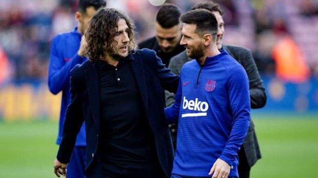 carles puyol messi