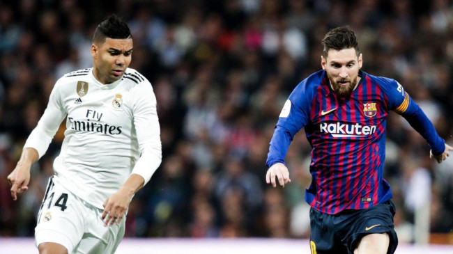 casemiro and messi