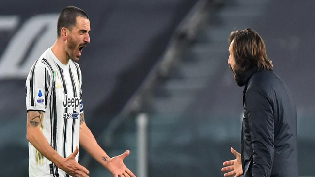 chiellini and pirlo