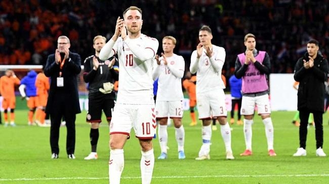 christian eriksen denmark celebration