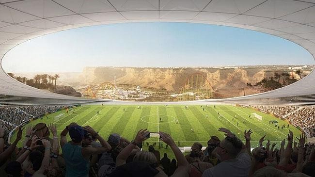clifftof stadium saudi