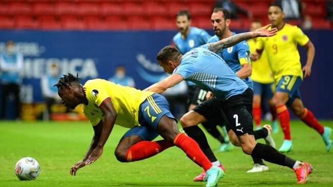 copa 2021 uruguey vs colombia