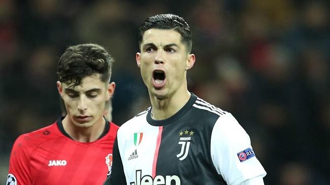 cristiano ronaldo celebrates a goal for juventus