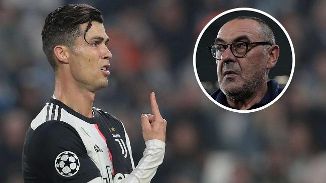 cristiano ronaldo maurizio sarri