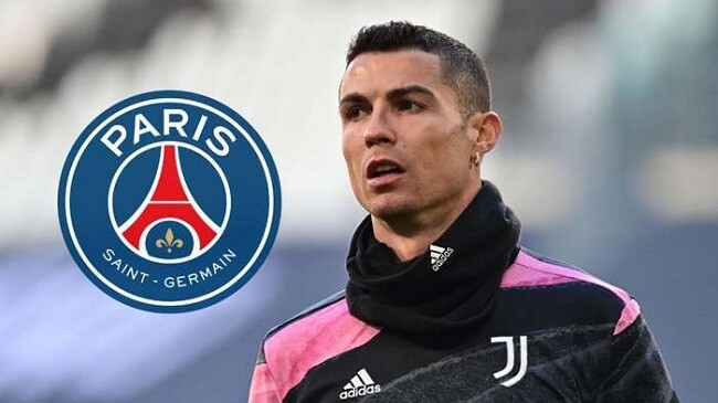 cristiano ronaldo psg juventus 2021