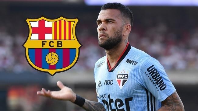 dani alves wants to back barcelona