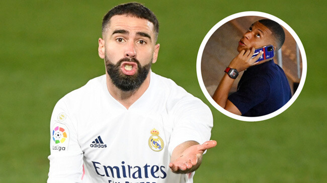 dani karvajal and mbappe