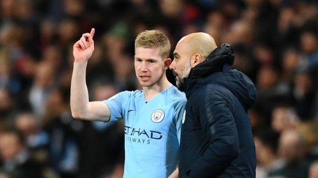 de bruyne and guardiola