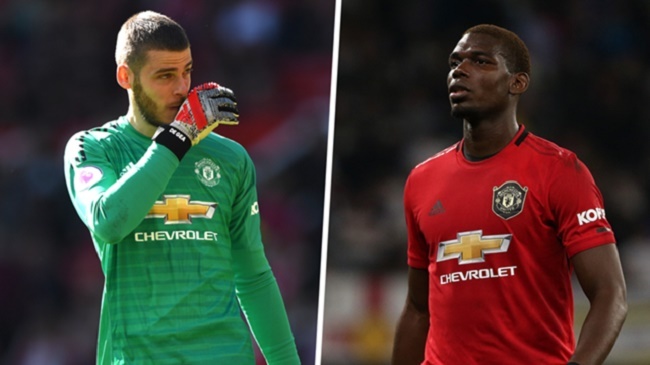 de gea pogba man united