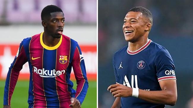 dembele and mbappe