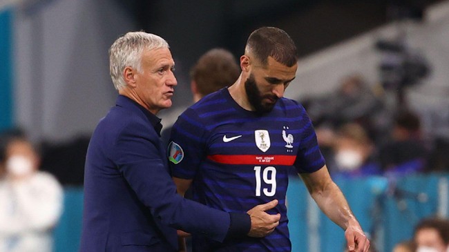 deschamps and benzema