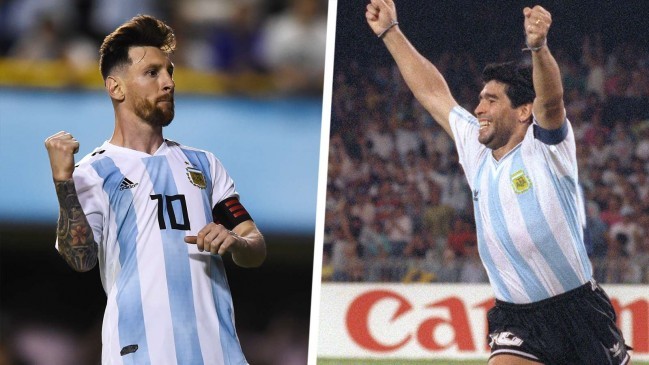 diego maradona lionel messi argentina