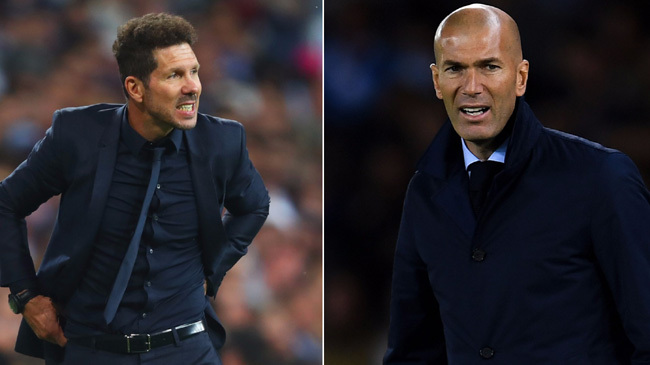 diego simeone zinedine zidane