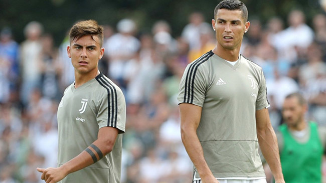 dybala ronaldo football