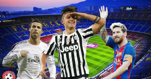 dybala ronaldo messi