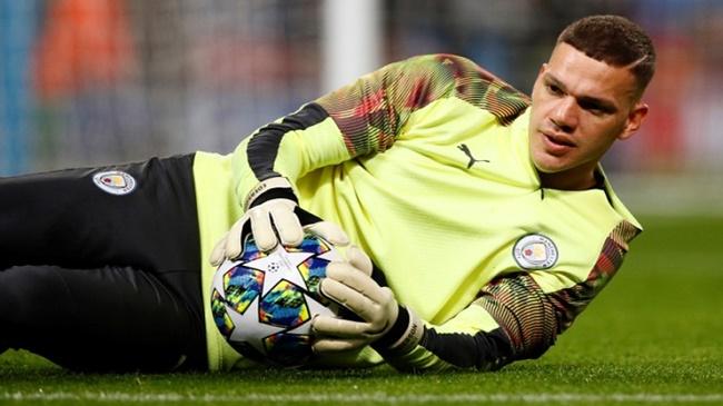 ederson ruled out of man city s clash at liverpool