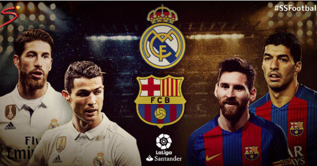 el clasico la liga messi ronaldo