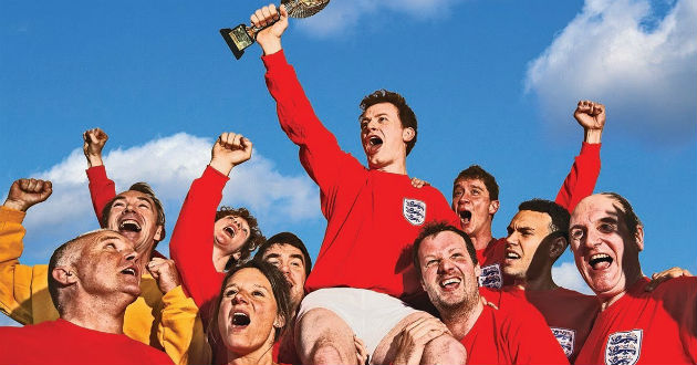 england celebrate their world cup trpohy