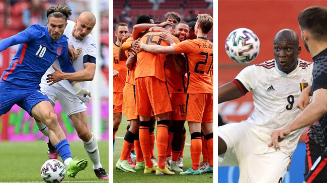 england netherlands belgium football euro 2020 preparation