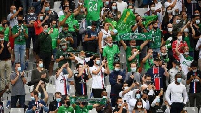 five thousands fans were allowed in french cup final